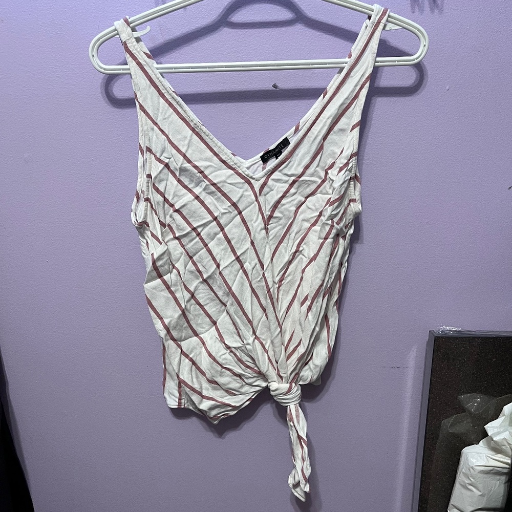 Dynamite tie blouse
